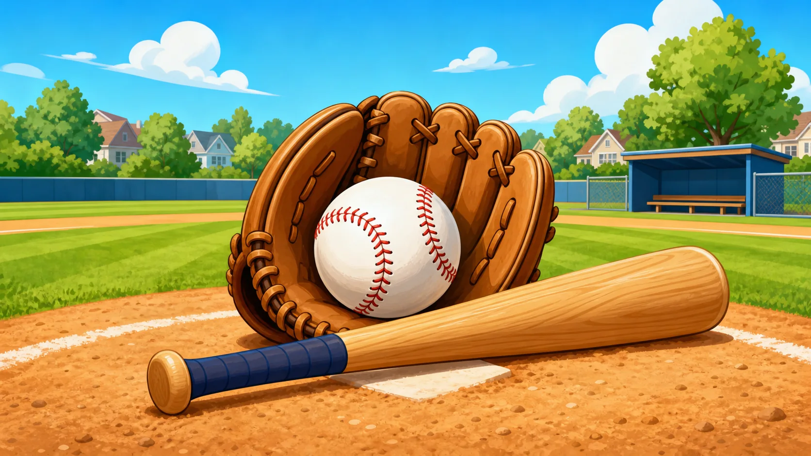 Baseball visual cue