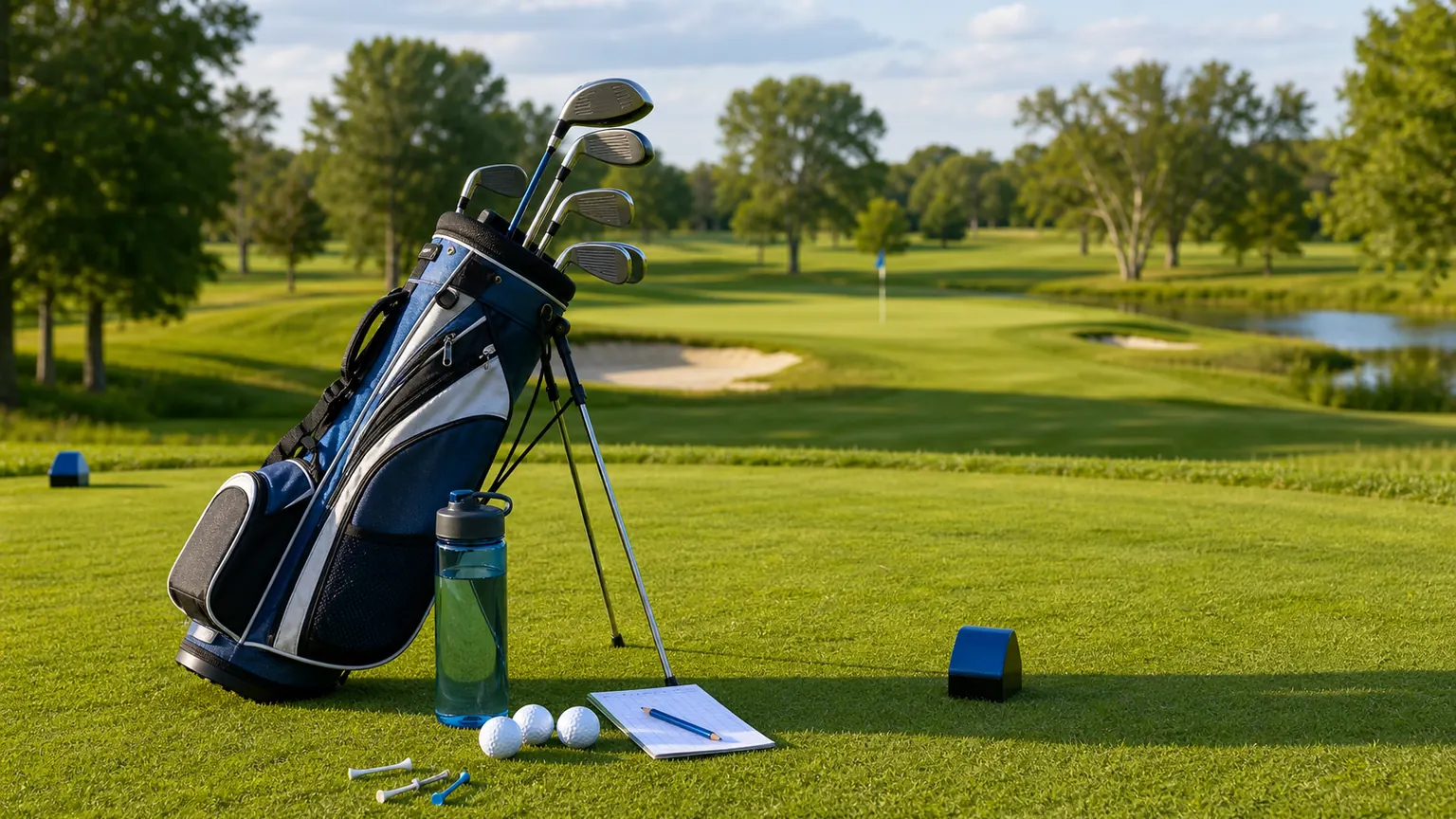 Golf visual cue