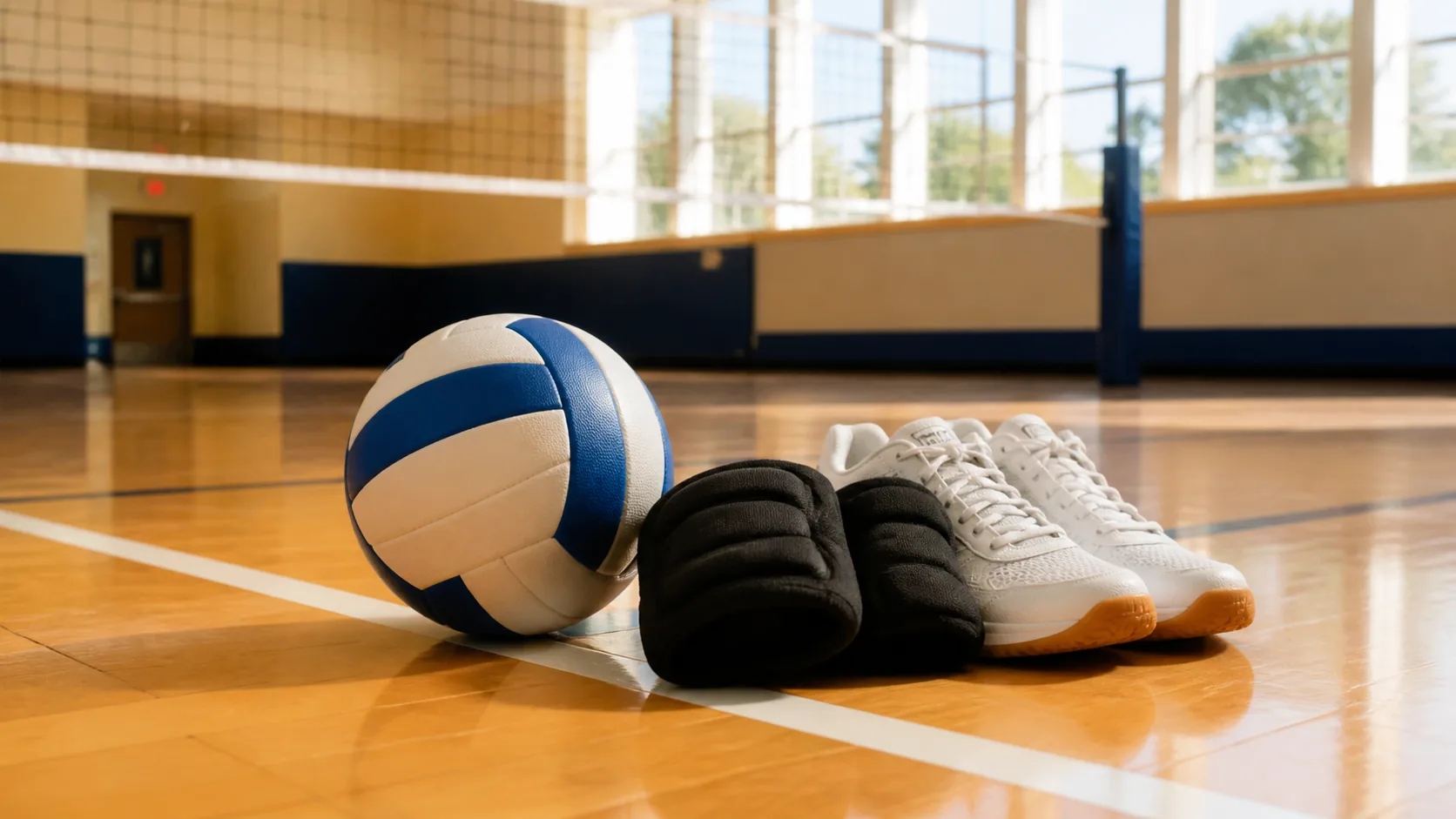 Volleyball visual cue